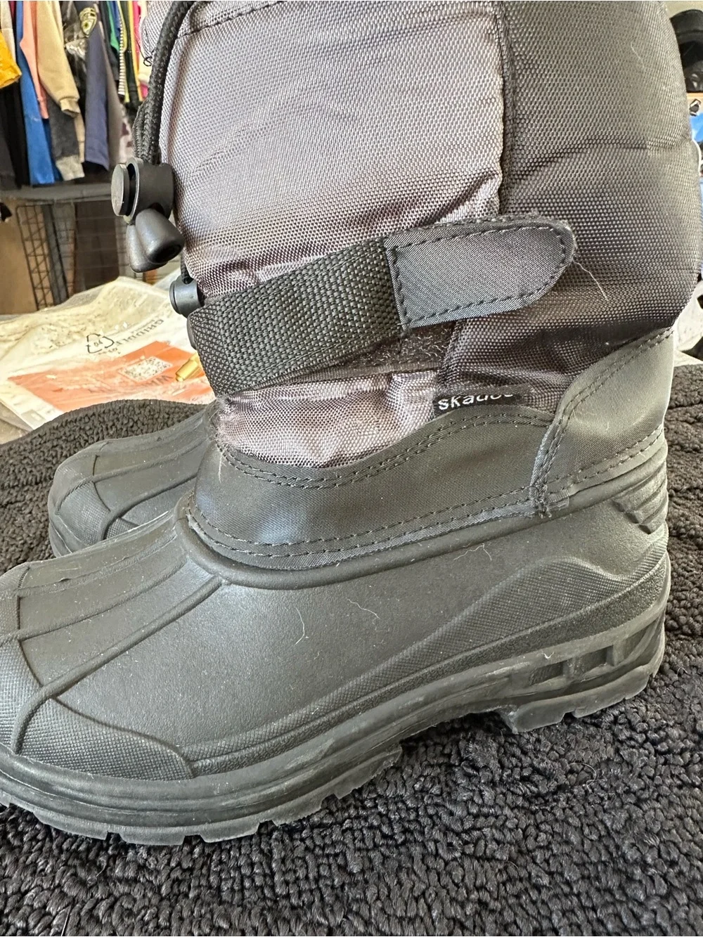 Skadoo Fleece Lined Snow Boots, Little Kid Size 13